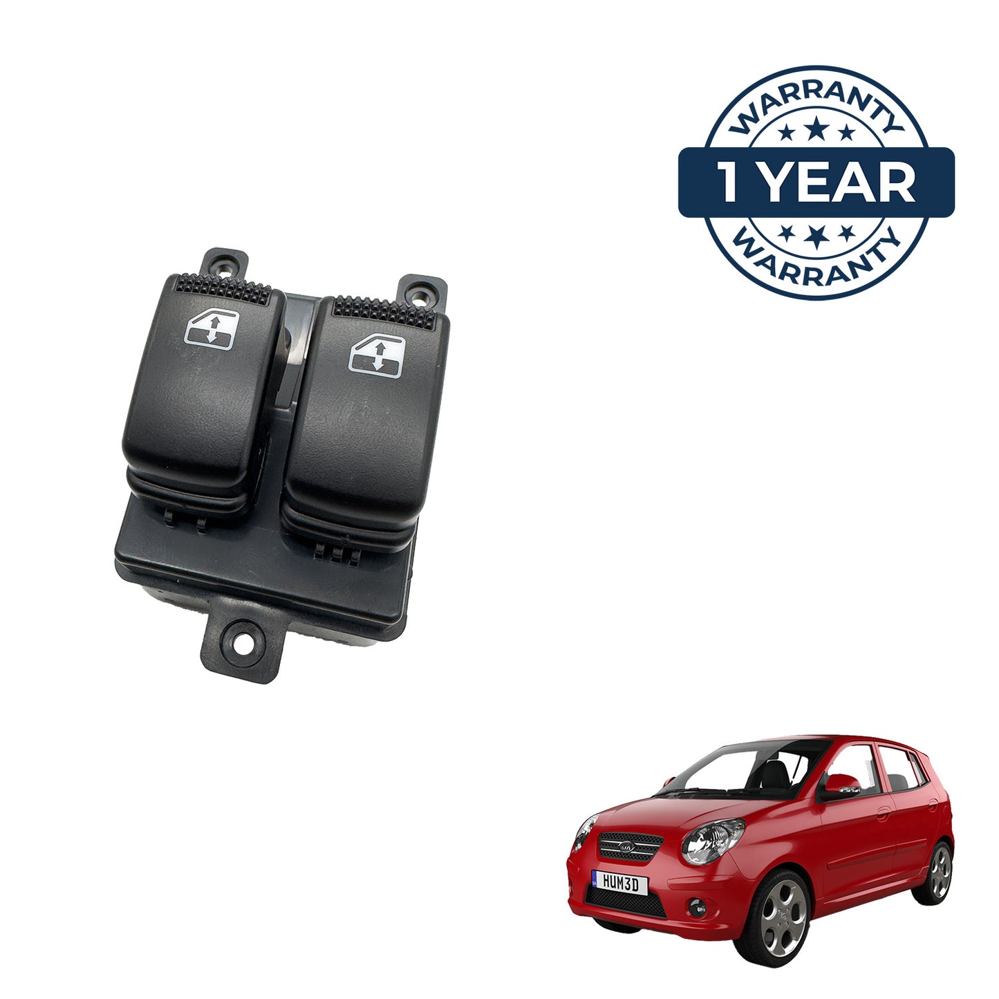 SWITCH DOBLE PICANTO - PREGIO - HY I10 7 PIN