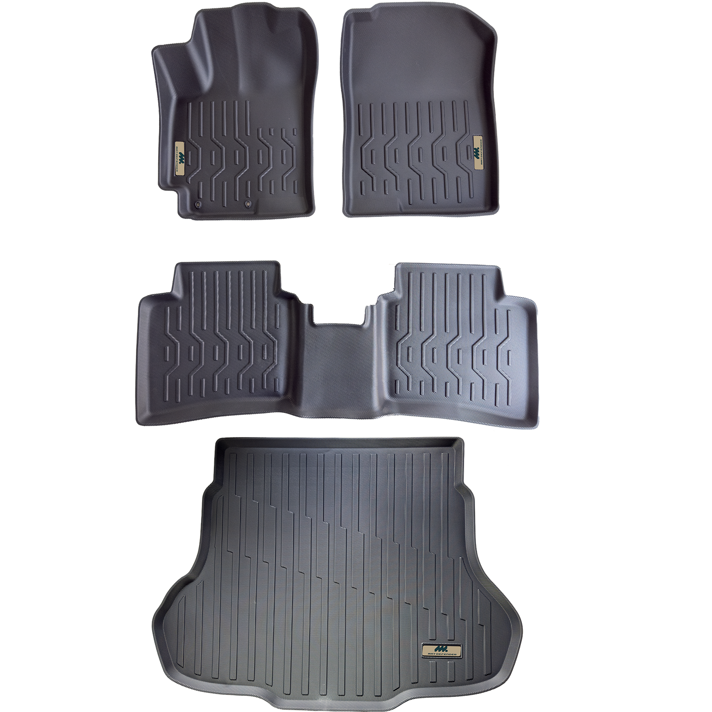 Kit tapetes termoformados y Baúl MatDefender K3 sedan