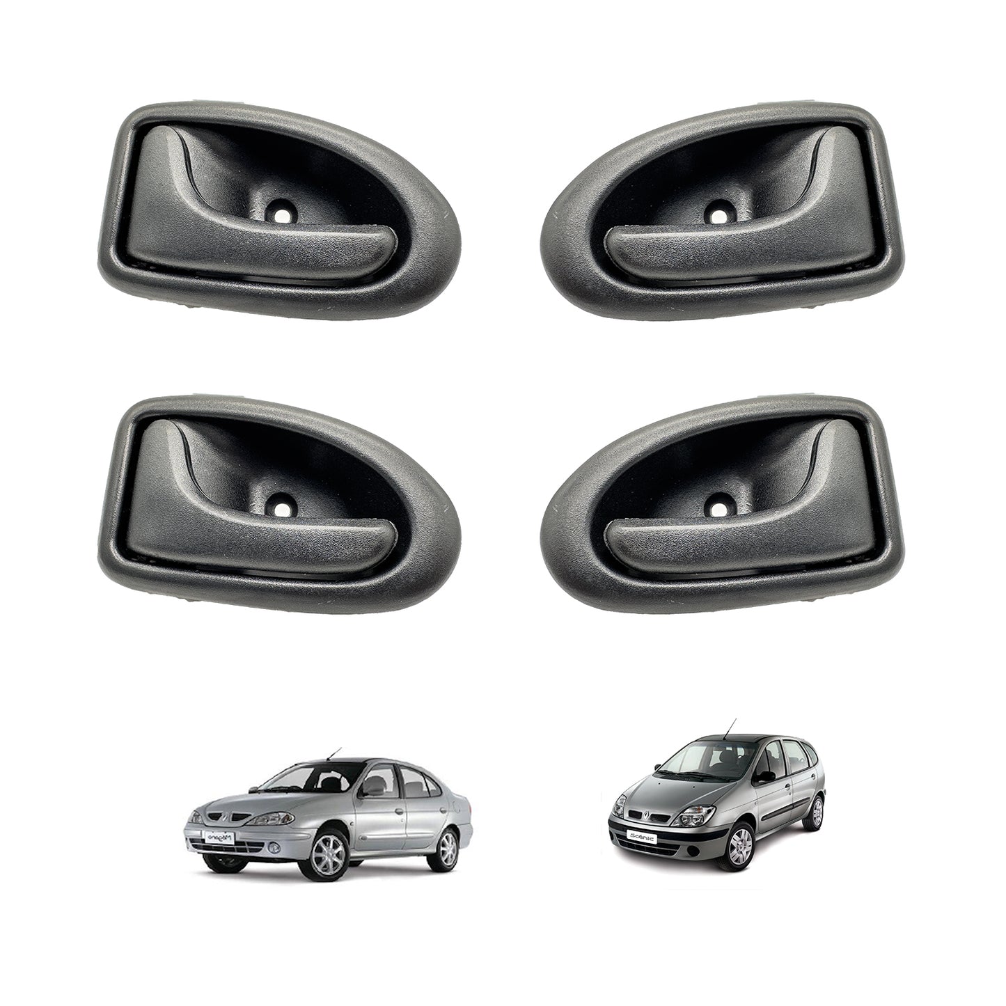 Juego Manijas interiores x4 Megane - Scenic