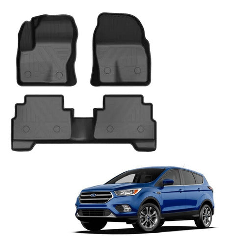 Juego Tapetes Premium Para Ford Escape 2015 - 2020