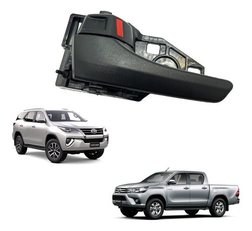 Manija Interior Para Hilux Revo / Rocco Negra Derecha