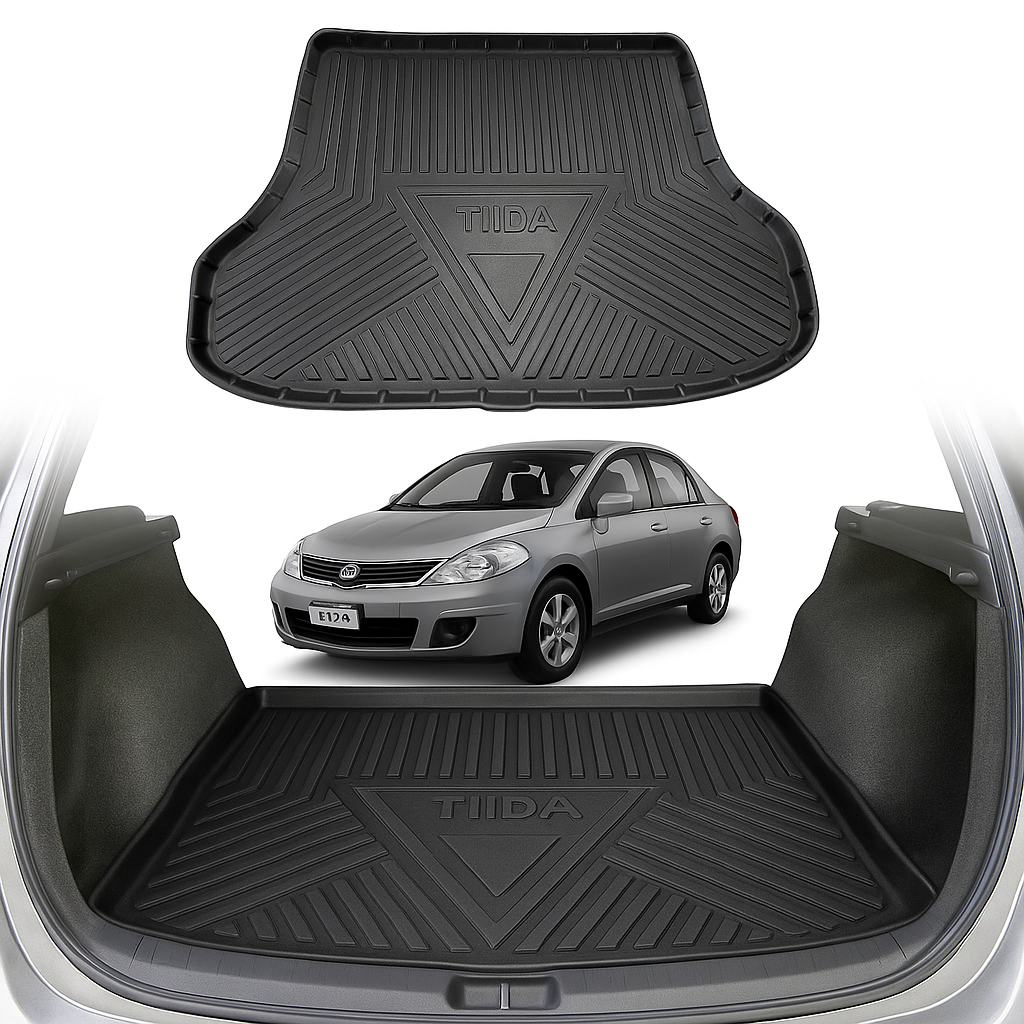 Tapete Baúl Termoformado MatDefender Nissan Tiida Sedan