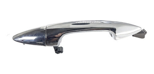 Manija Exterior Accent I25 Trasera Izquierda Cromada