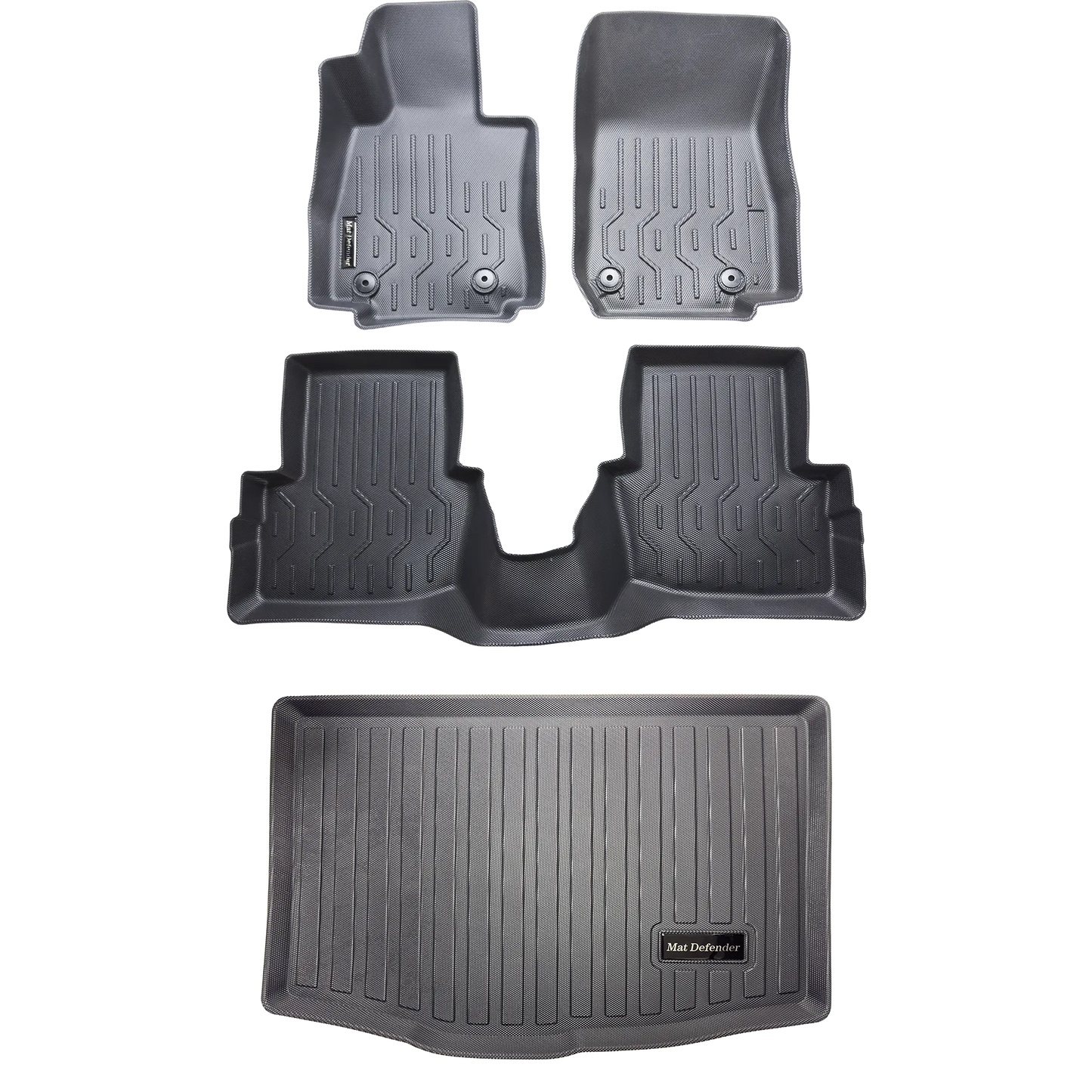 Tapetes Y baul Termoformados Matdefender Mazda 2 2014-2027