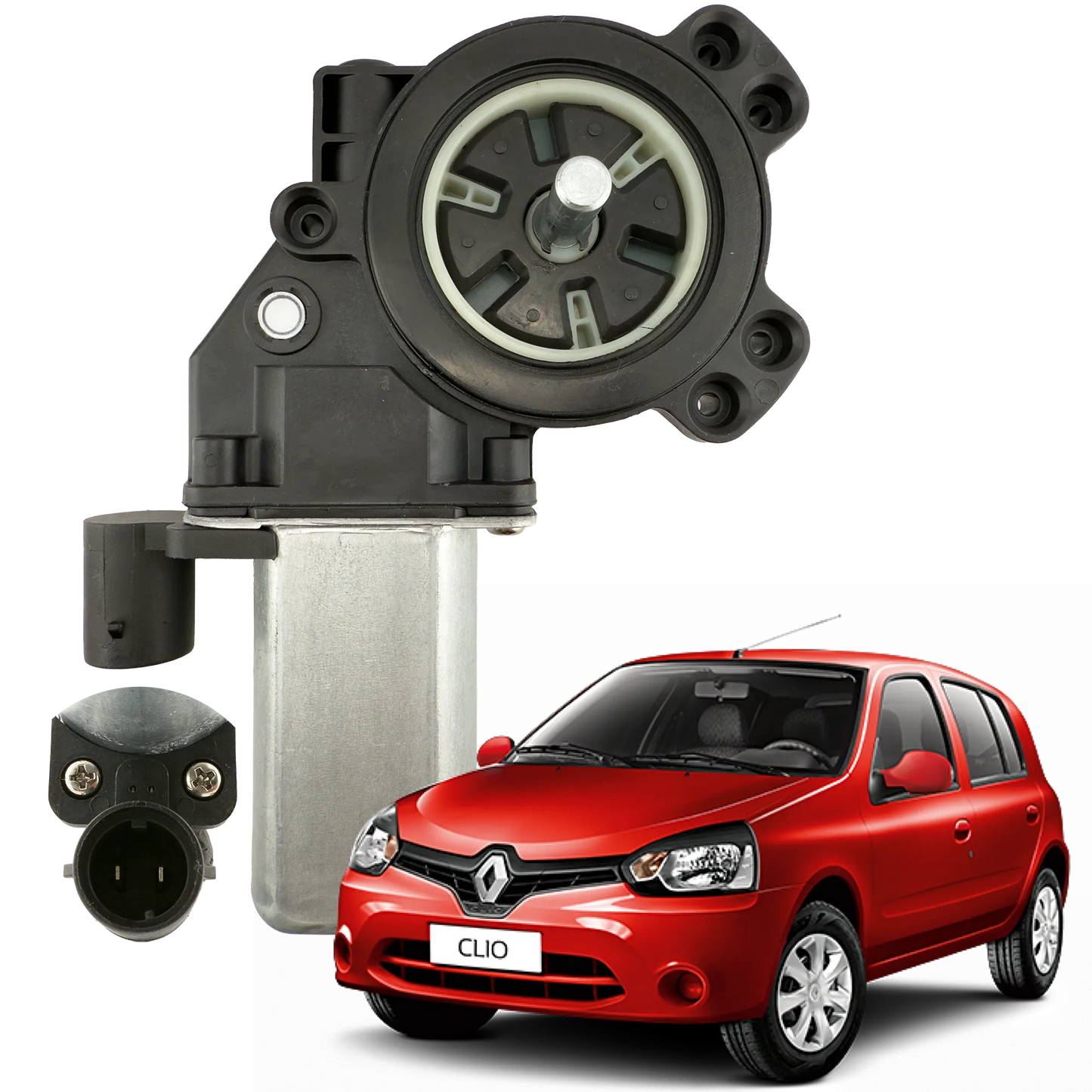 Motor Elevavidrio Mr. Switch Clio 2000-2017 Izquierdo