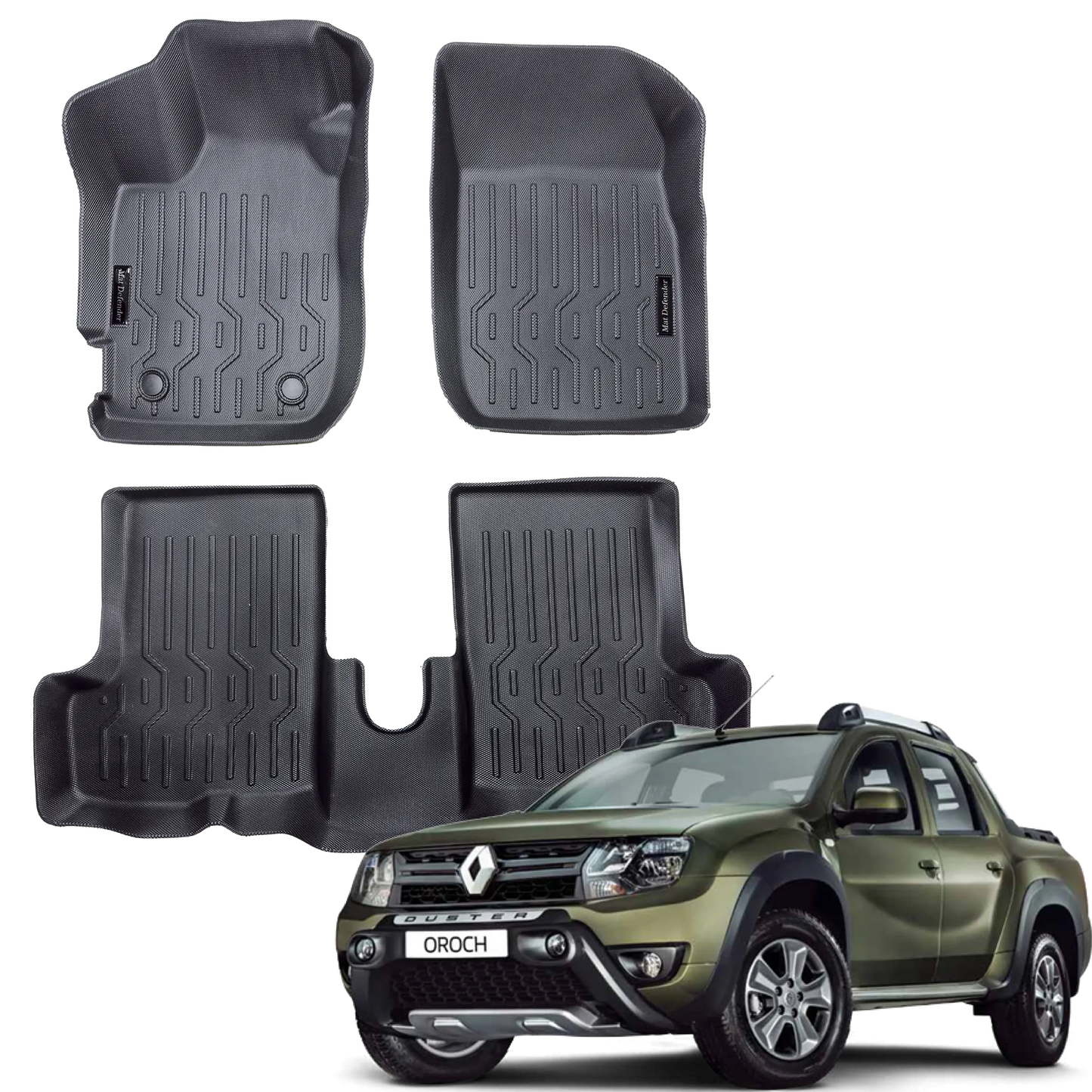 Tapetes Termoformados Matdefender Duster Oroch 2017 - 2022