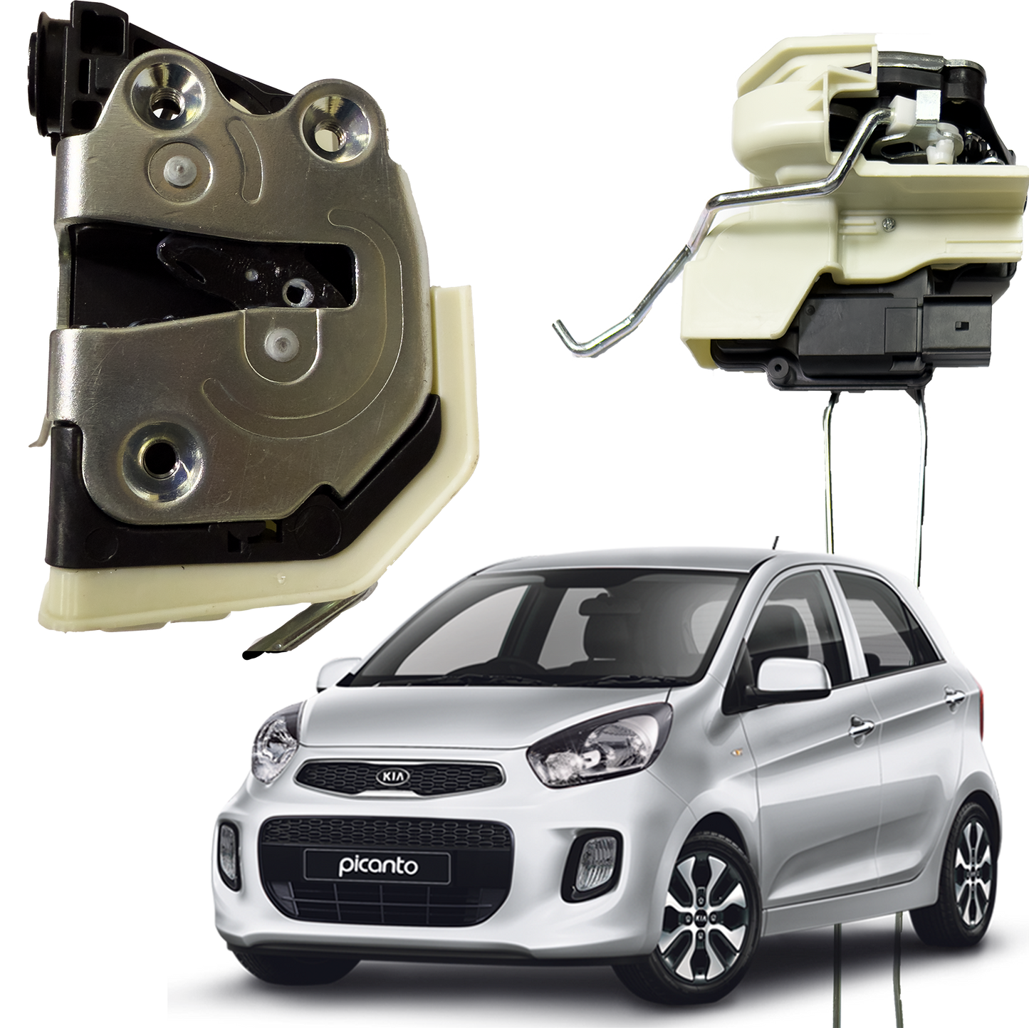 Chapa Puerta Novaparts Picanto Ion Trasera Izquierda