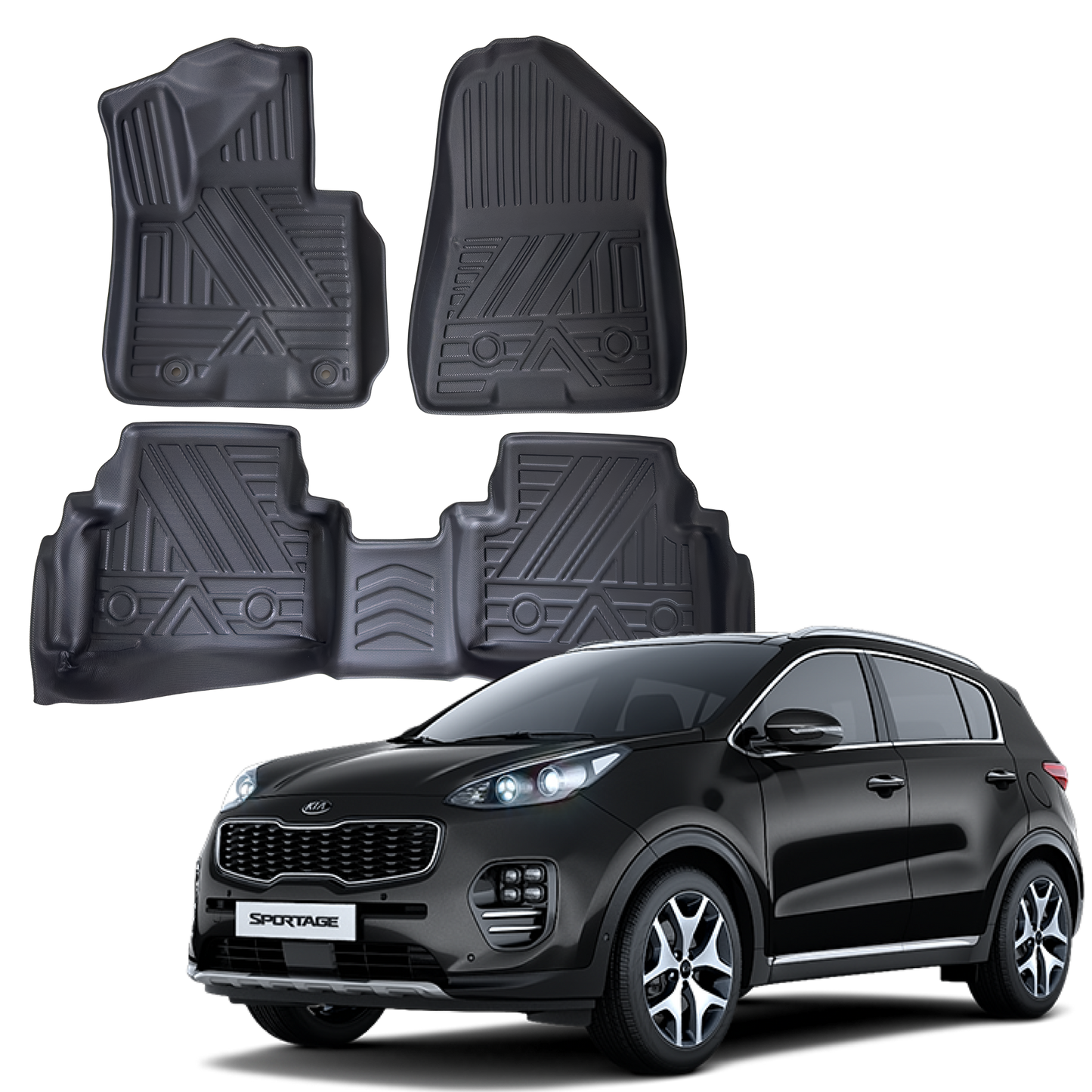 Tapetes Termoformados MatDefender Sportage QL 2017 - 2023