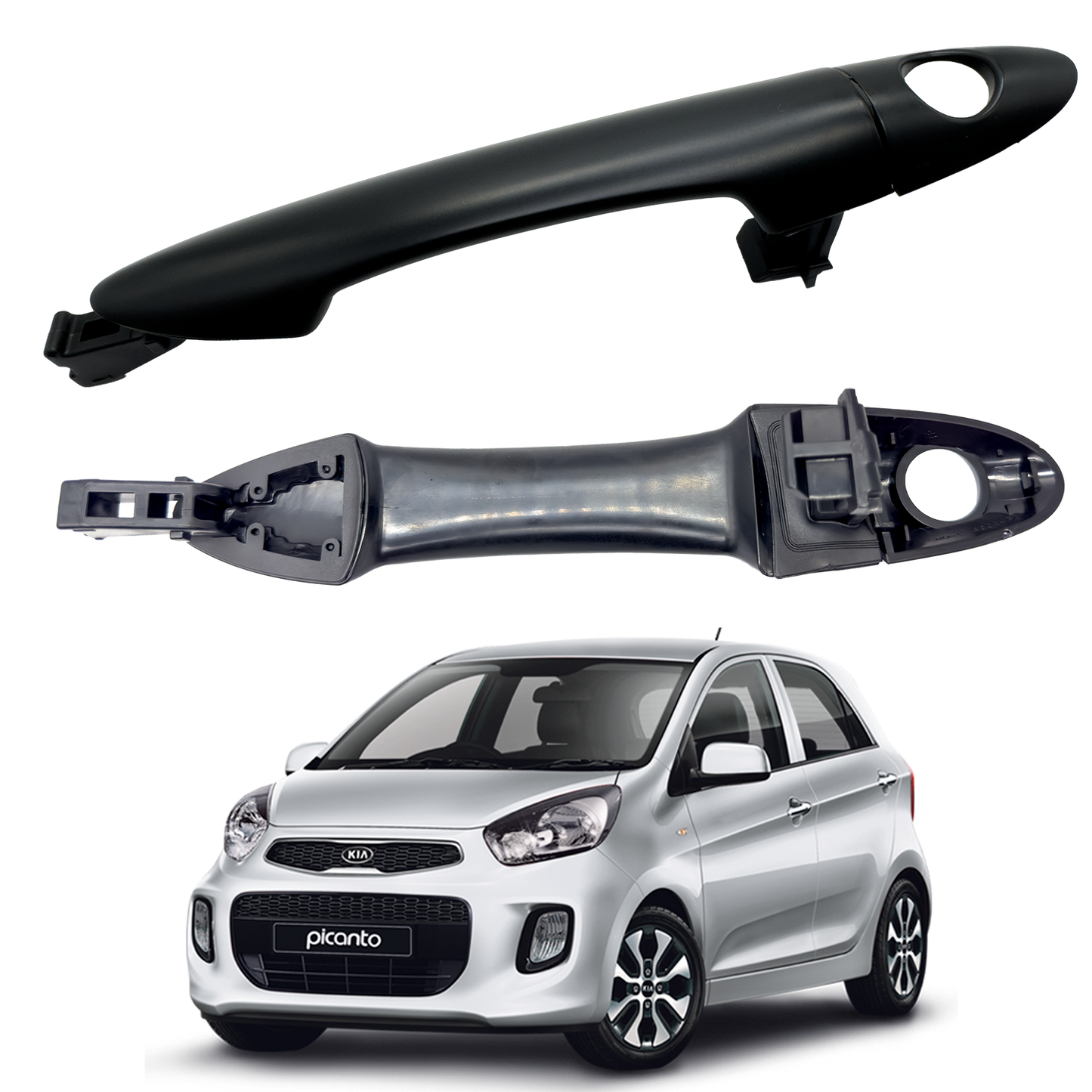 Manija Exterior Picanto Ion Mod 2011 2017 Delantera Derecha