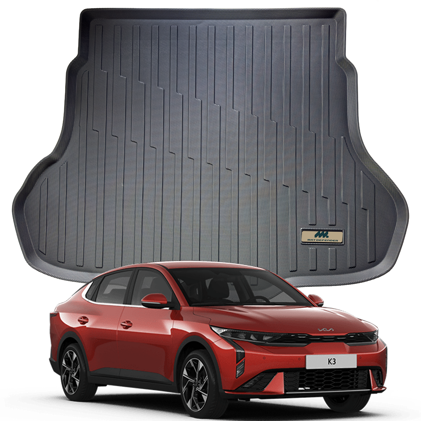 Tapete Termoformado Baúl Matdefender K3 sedan