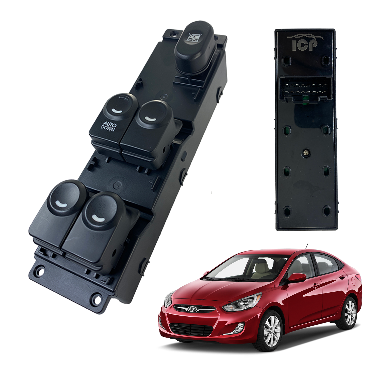 Switch Elevavidrio Principal MrSwitch Accent I25 2012 - 2017