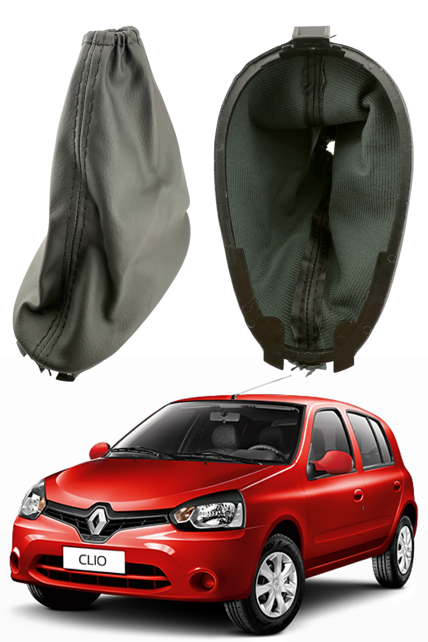Forro Palanca De Cambios Renault Clio 2 Con Base Importado