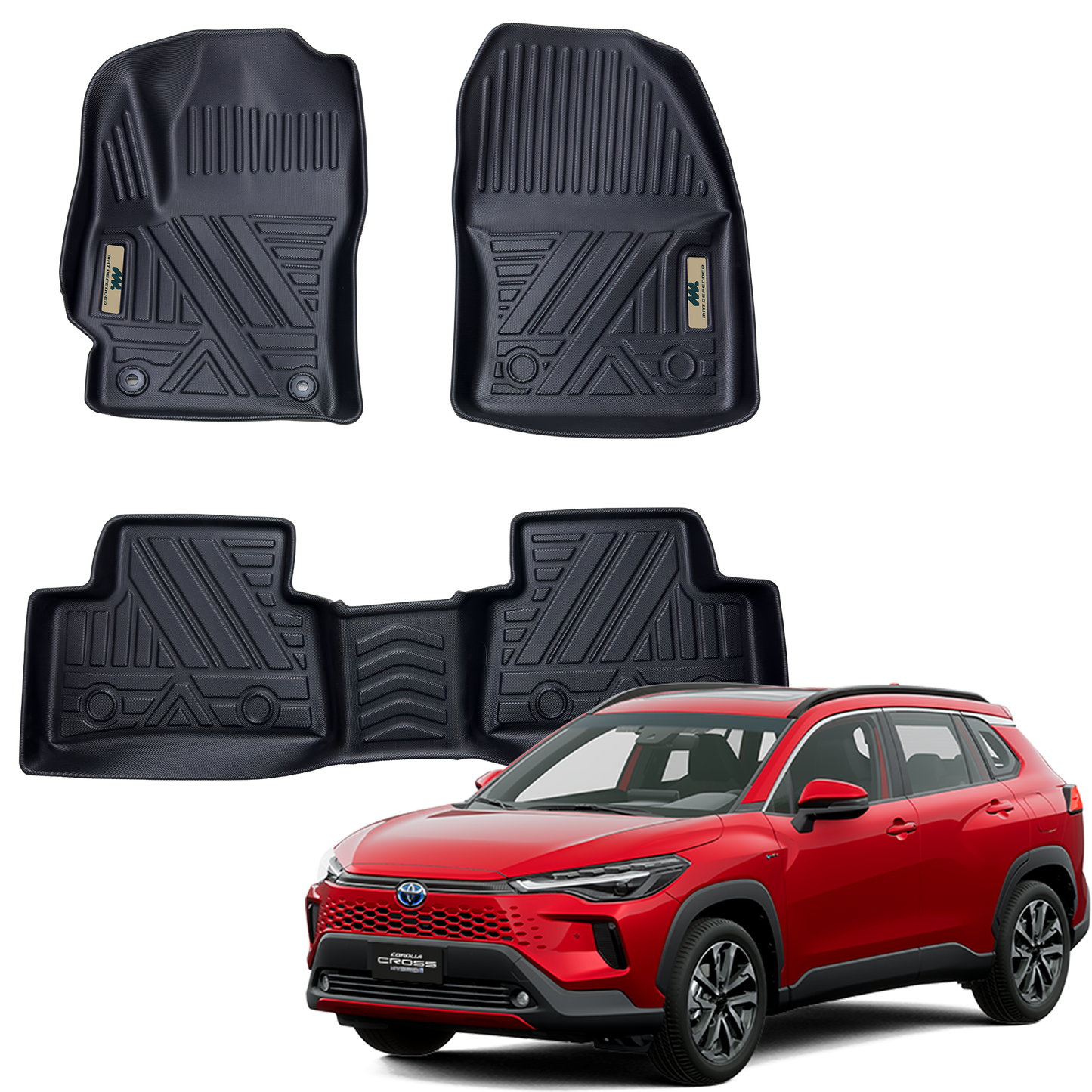 Tapetes Termoformados MatDefender para Toyota Corolla Cross