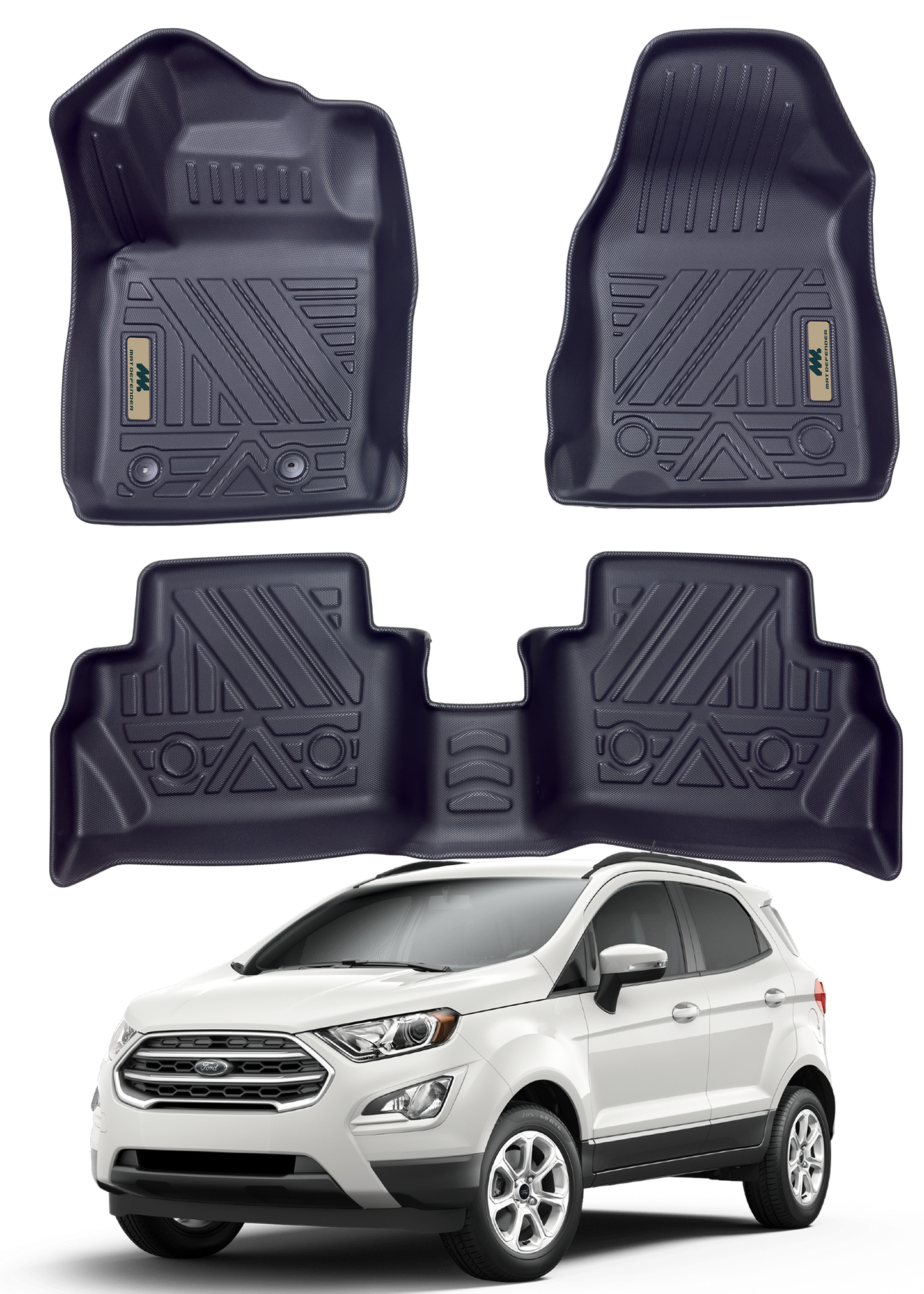 Tapetes Termoformados MatDefender Ford Ecosport 2018 - 2020