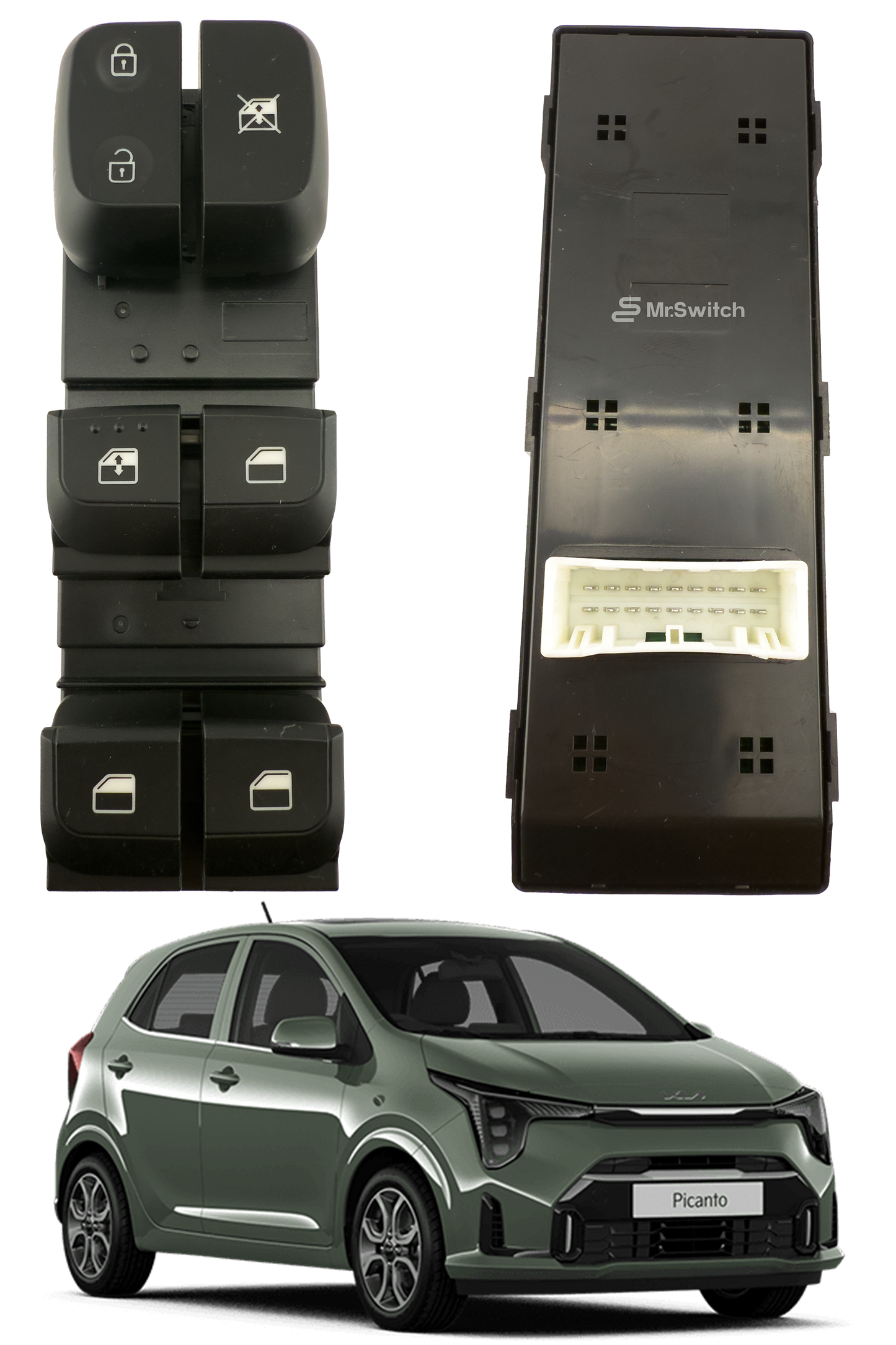 Switch Principal Mr. Switch Para Picanto 2018 - 2026