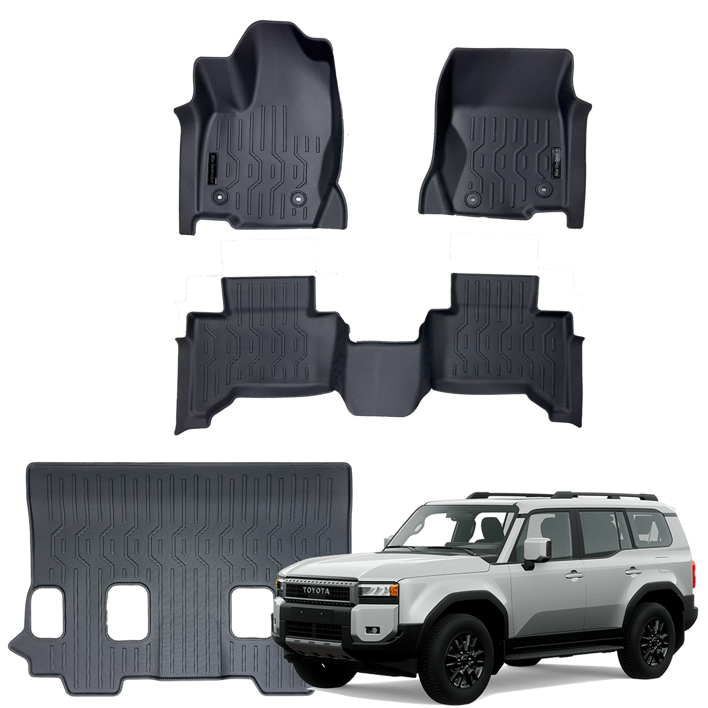 Tapetes termoformados MatDefender Prado LC250