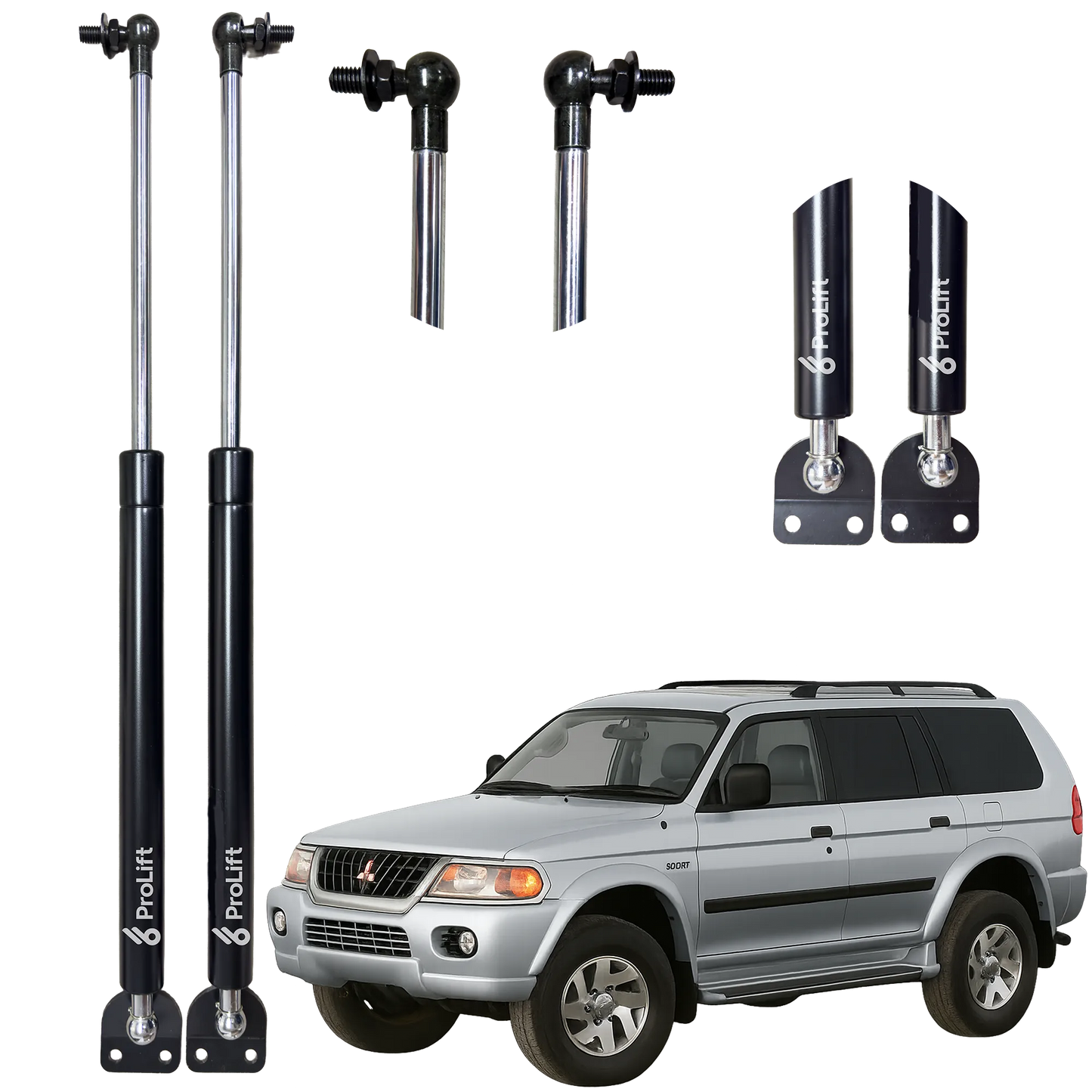 Kit amortiguadores compuerta Mitsubishi Nativa 1998 - 2008