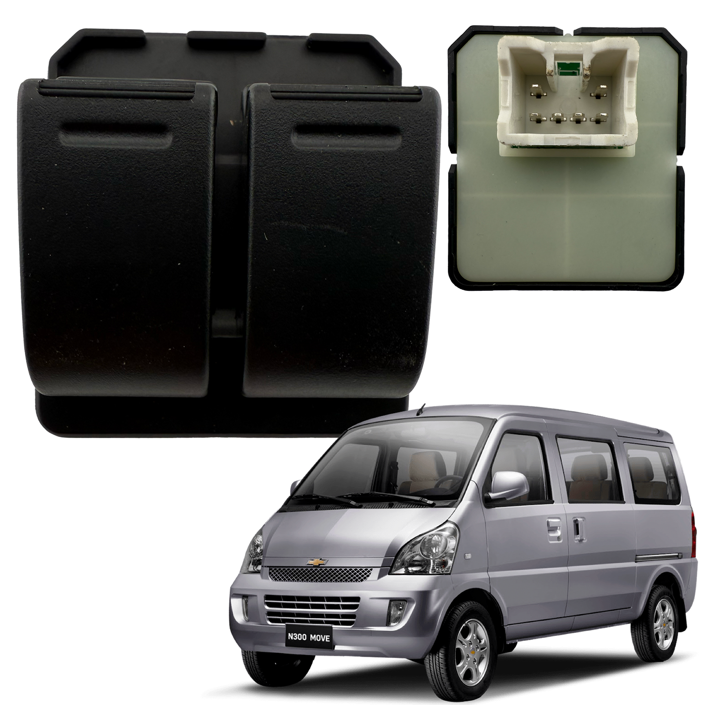 Switch Elevavidrios Principal Mr. Switch Para Chevrolet N300