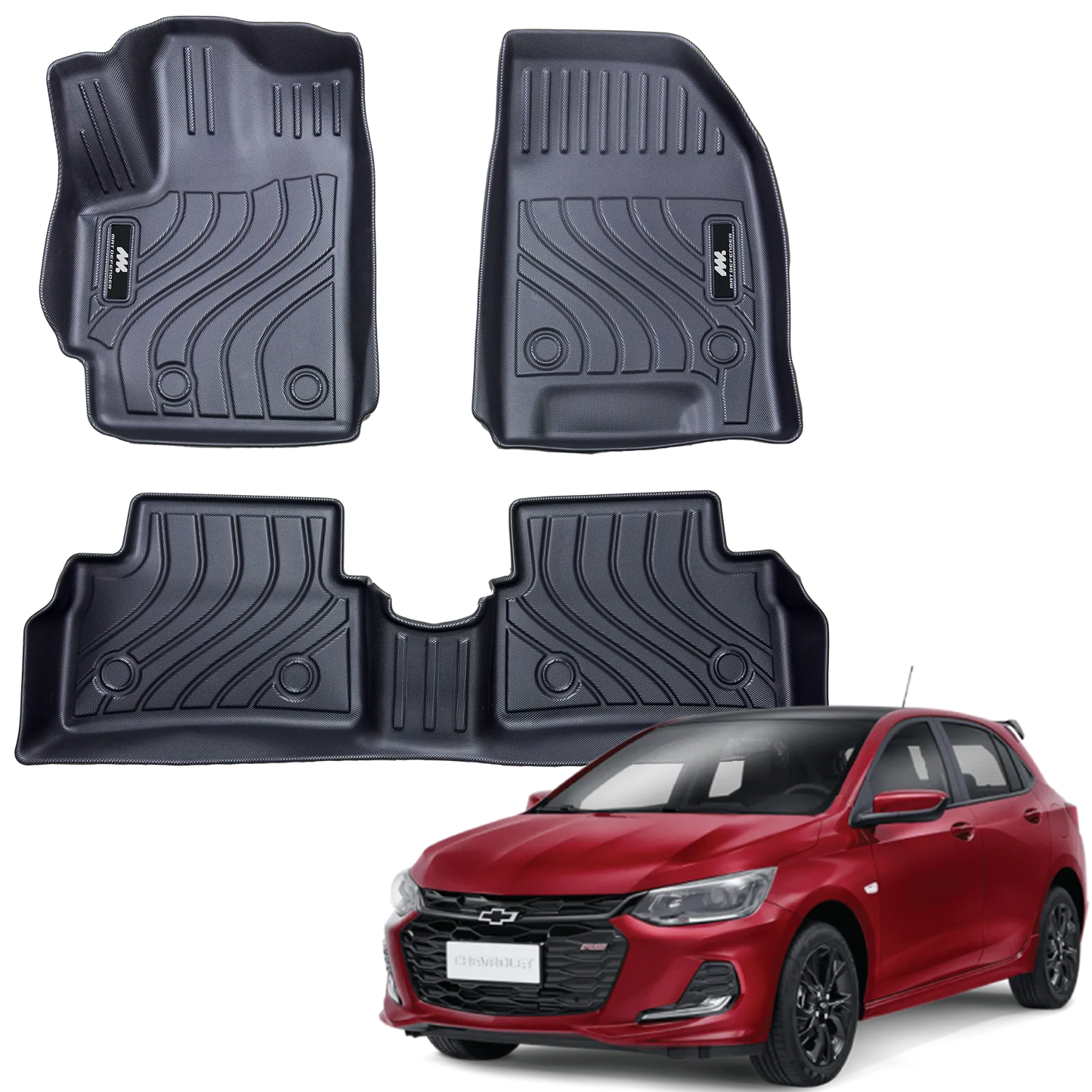 Tapetes Termoformados MatDefender Onix Turbo Hatchback