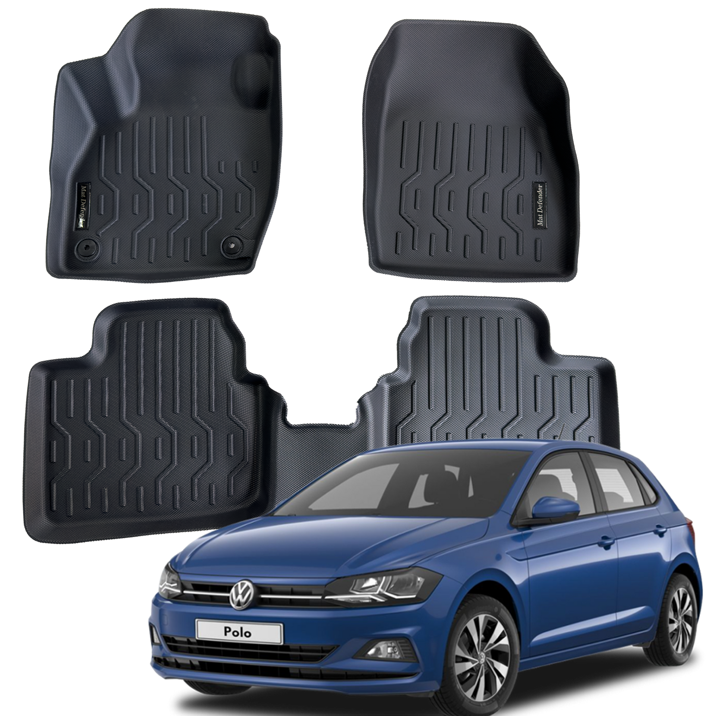 Tapetes Termoformados Matdefender Polo 2020 - 2026
