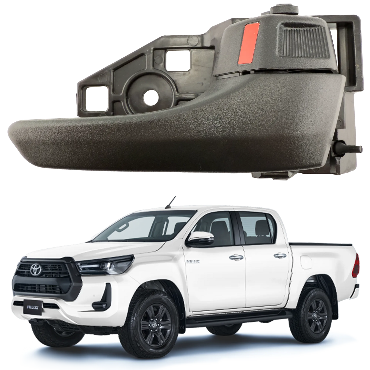 Manija Interior Para Hilux Revo / Rocco Negra Derecha