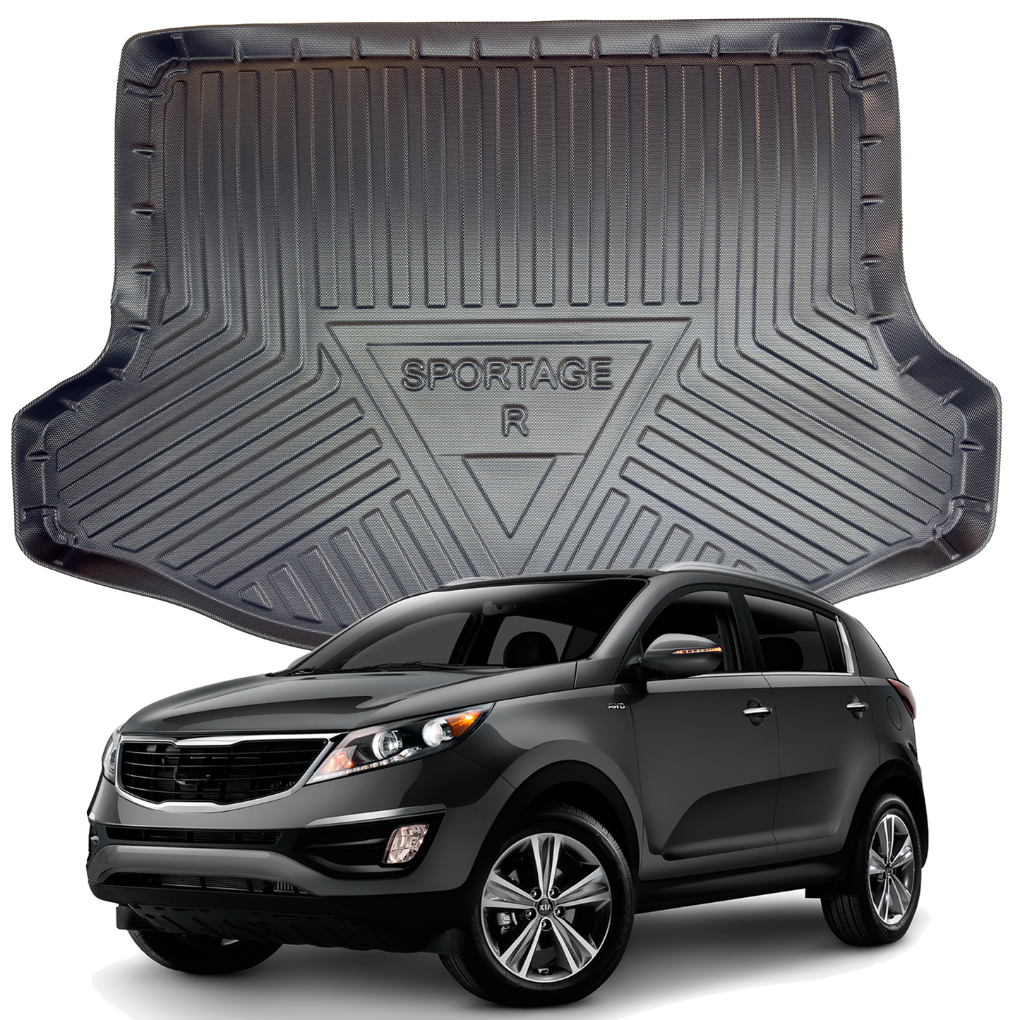 Tapete Baúl Termoformado MatDefender Sportage 2011 - 2016