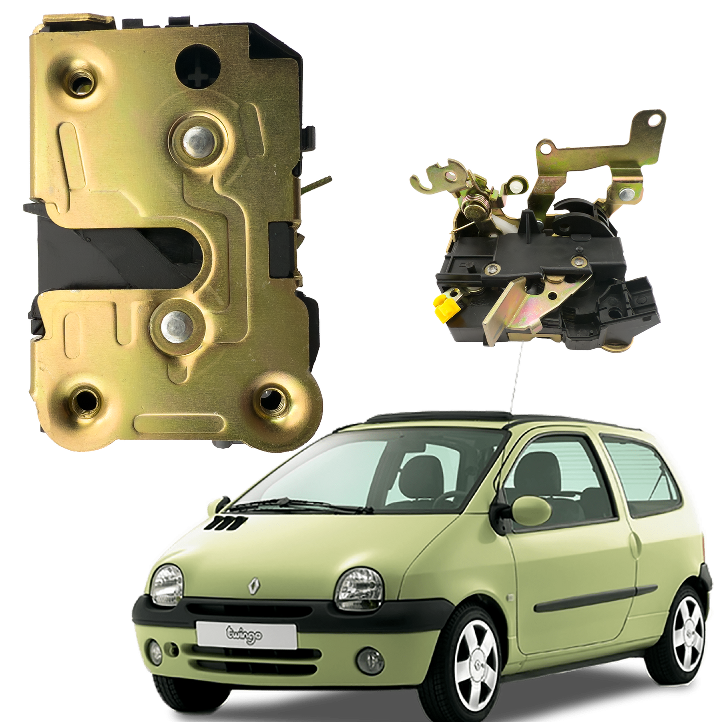 Chapa Puerta Twingo 1997 - 2012 Derecha