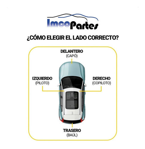 Juego Amortiguadores Capo Sorento Modelo 2010 - 2015