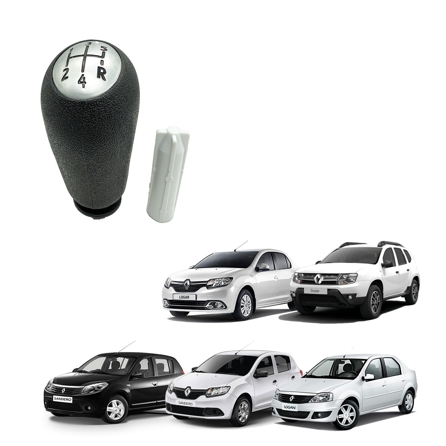 Pomo Pera Palanca De Cambios Renault Logan Sandero Duster