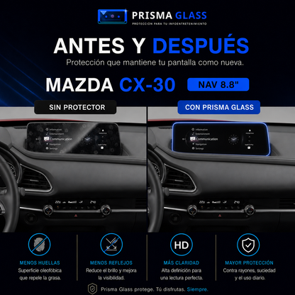 Protector Pantalla Prisma Glass Mazda CX-30 8.8" 2022-2027