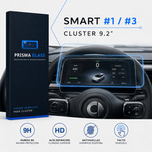 Vidrio Templado Prisma Glass Smart #1 #3 9.2" Cluster