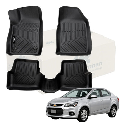 Tapetes  Termoformados MatDefender Chevrolet Sonic 2012-2020