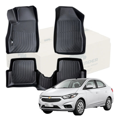 Kit Tapete Termoformado MatDefender Chevrolet Onix 2016-2020