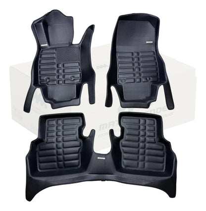 Tapetes 5D Tipo Cuero MatDefender Luxury Mazda 2 2015-2026