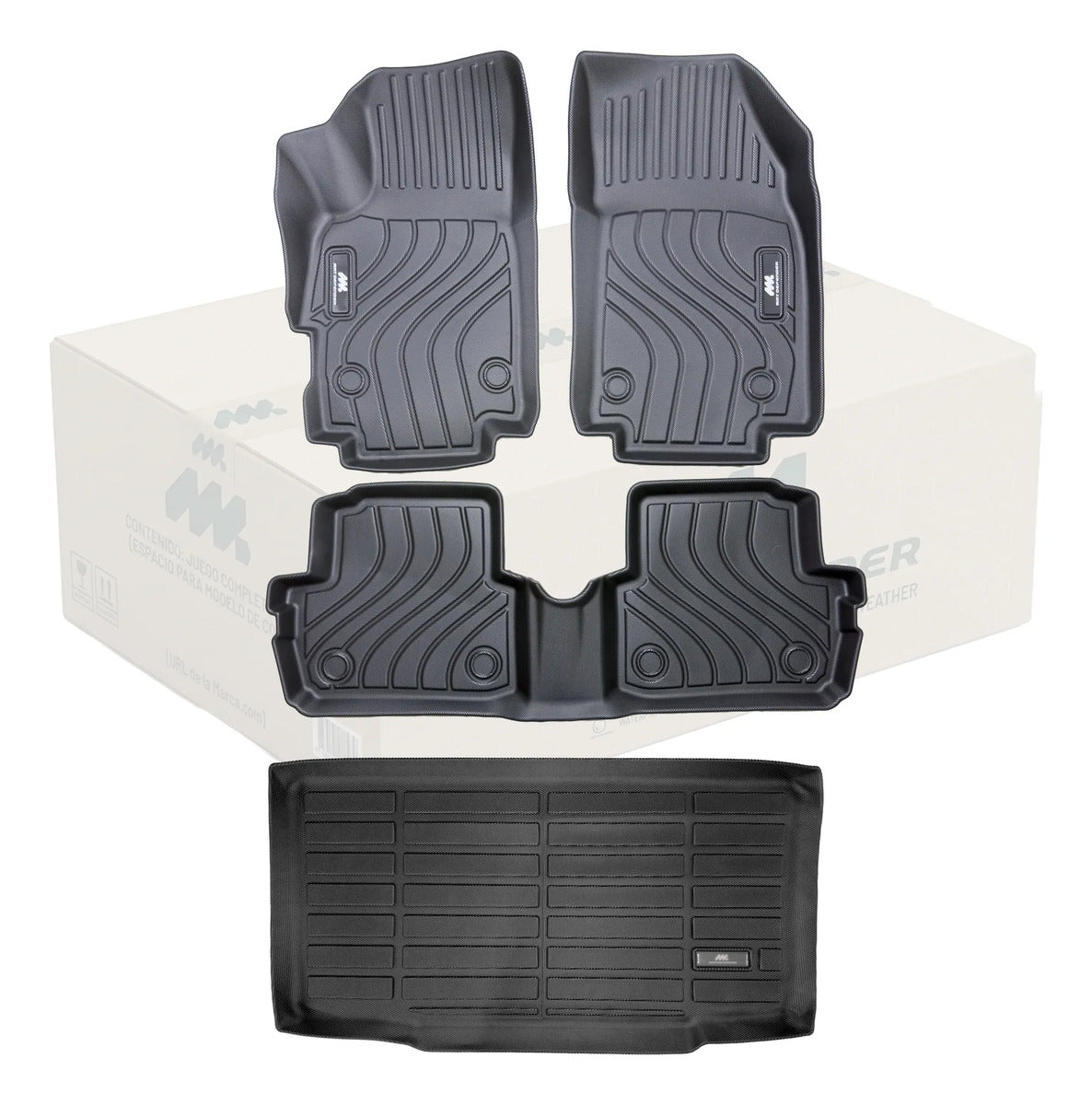 Kit Tapetes 3D MatDefender Terrain Spark GT/Beat + Baúl