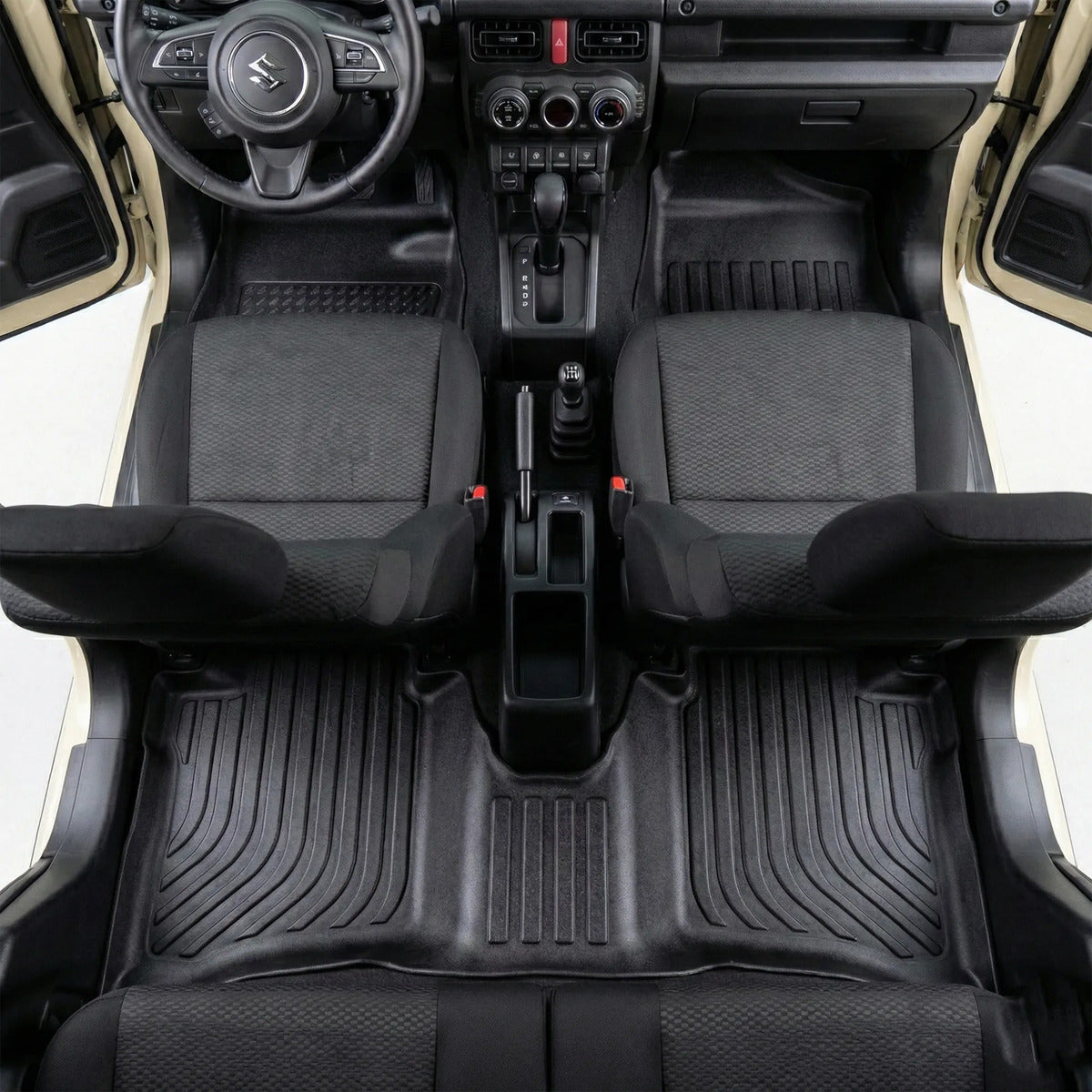 Tapetes Termoformados y baul MatDefender Jimny 5p Mecanico