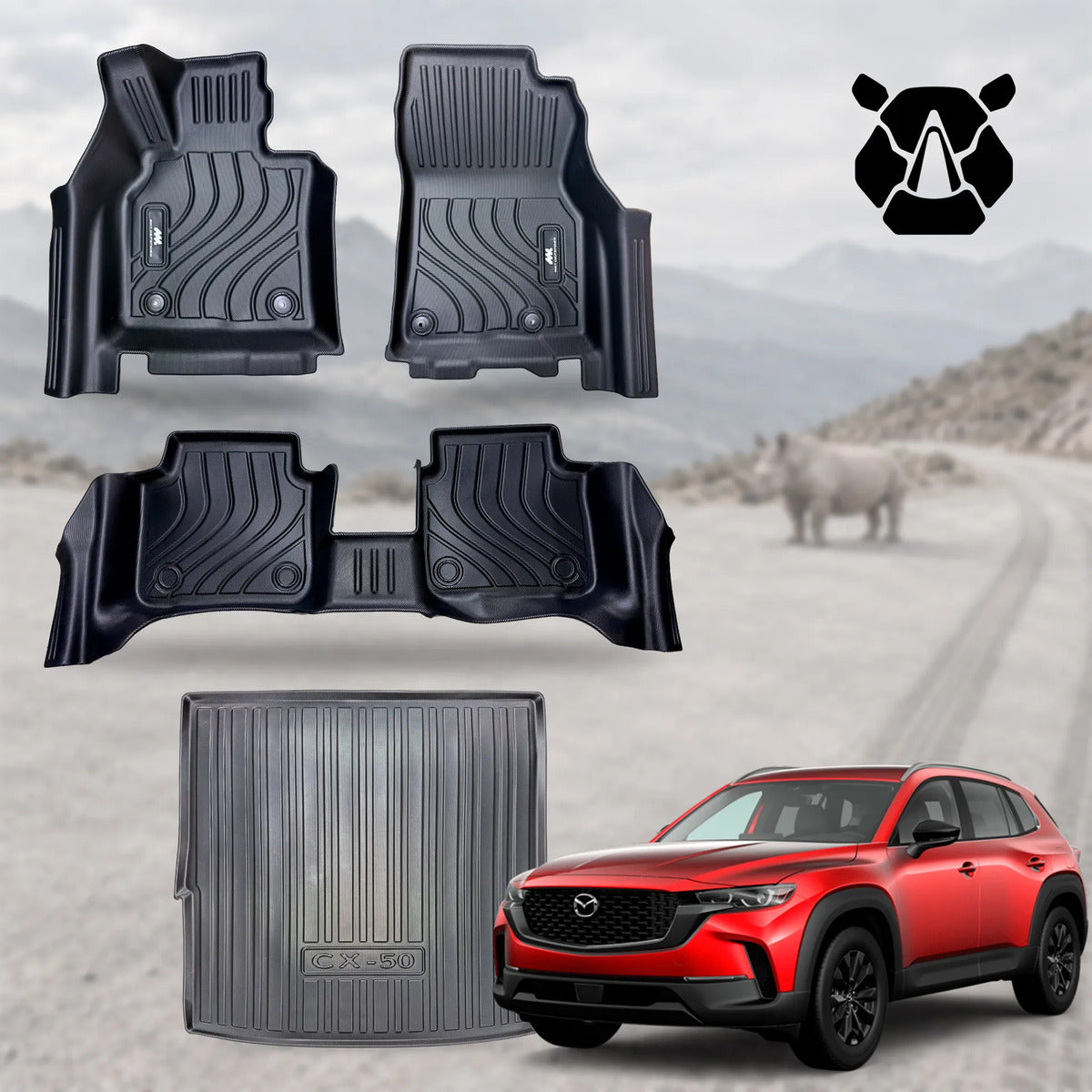 Kit Tapetes Termoformados y Baul 5D para Mazda CX-50