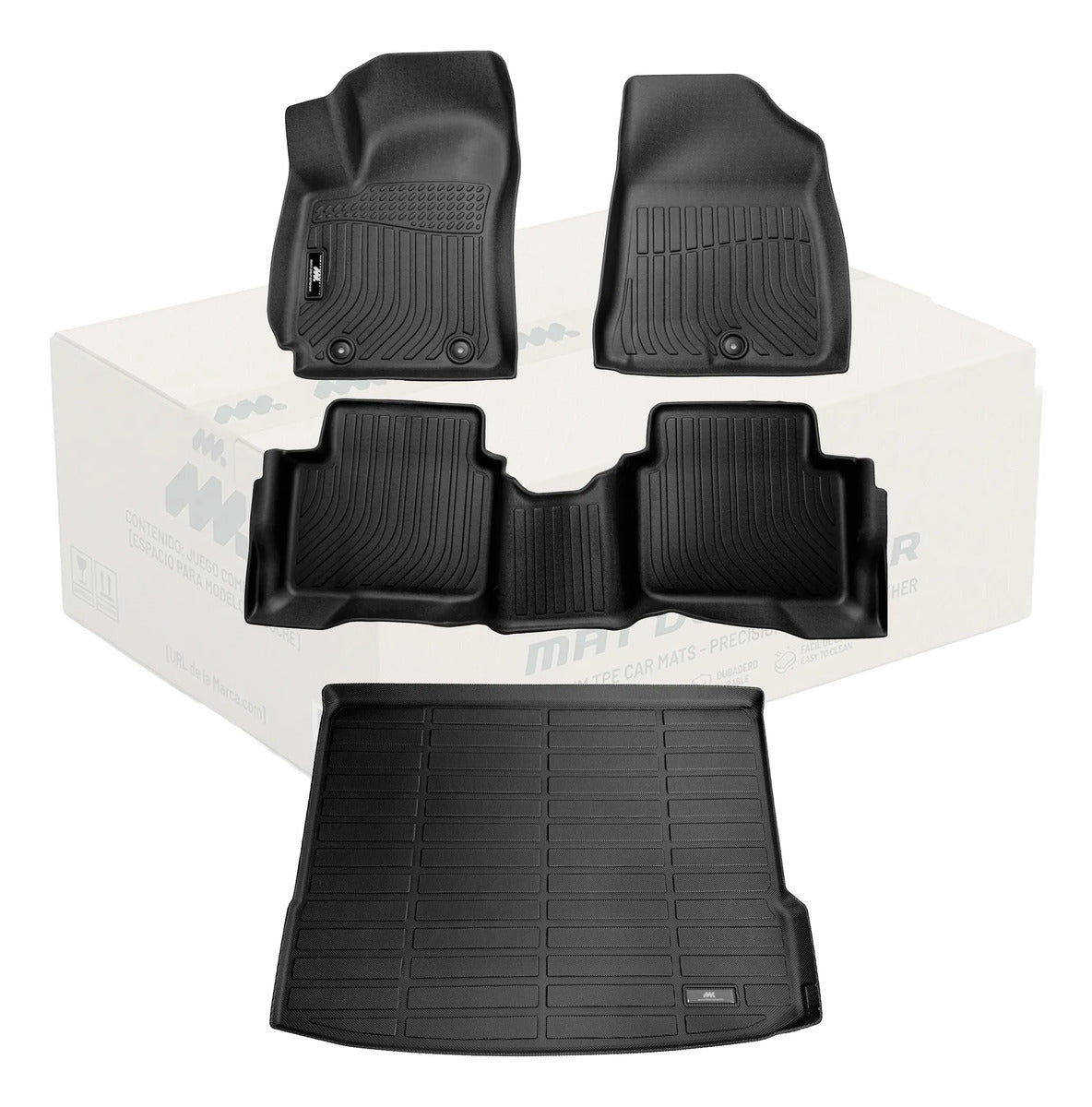 Tapetes Termoformados y Baul 3D MatDefender Kona 2024-2027