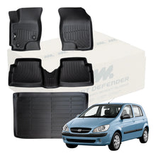 Tapetes Termoformados y Baul MatDefender Hyundai Getz