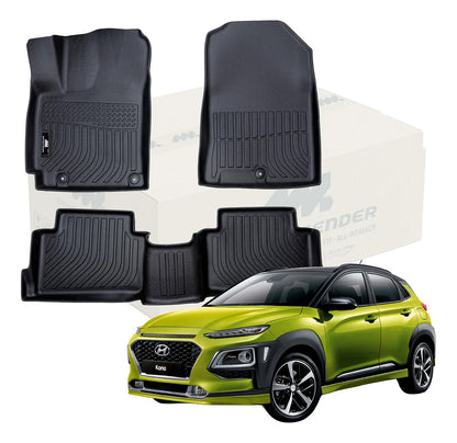Kit Tapetes MatDefender Hyundai Kona 2022 2023 3D