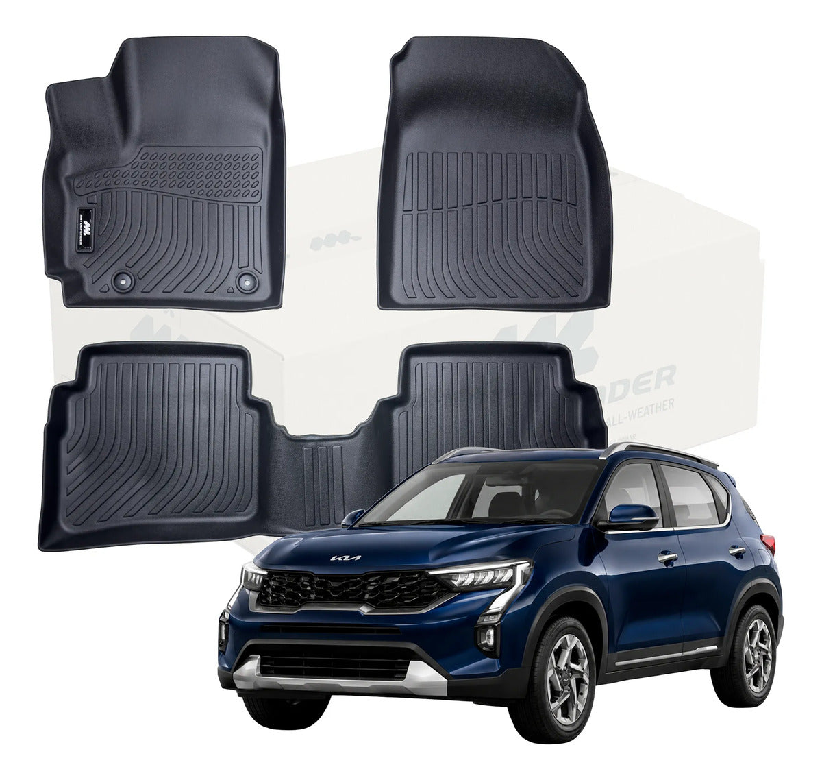 Tapetes 3D Termoformados MatDefender Urban Kia Sonet