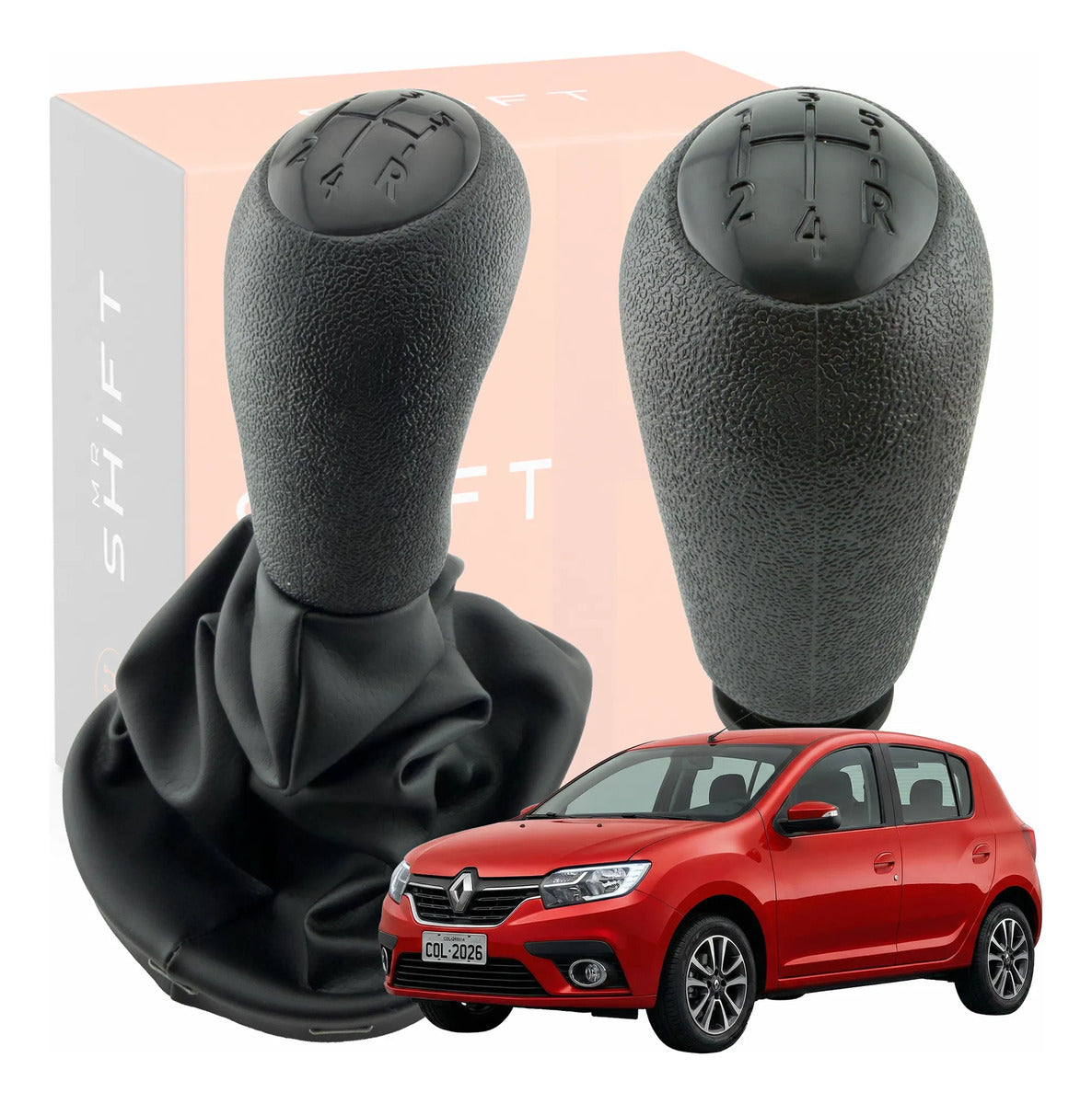 Pomo Pera Con Base Mr Shhift Renault Sandero 2017-2027 MT