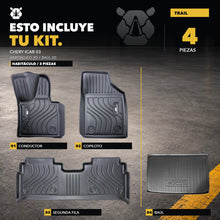 Kit Tapetes Y Baul 3D Termoformados Chery Icar 03