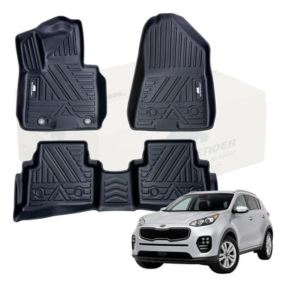 Tapetes Termoformados MatDefender Kia Sportage QL 2017-2022