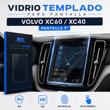 Vidrio templado radio 9" Volvo XC60 XC40 2021-2026