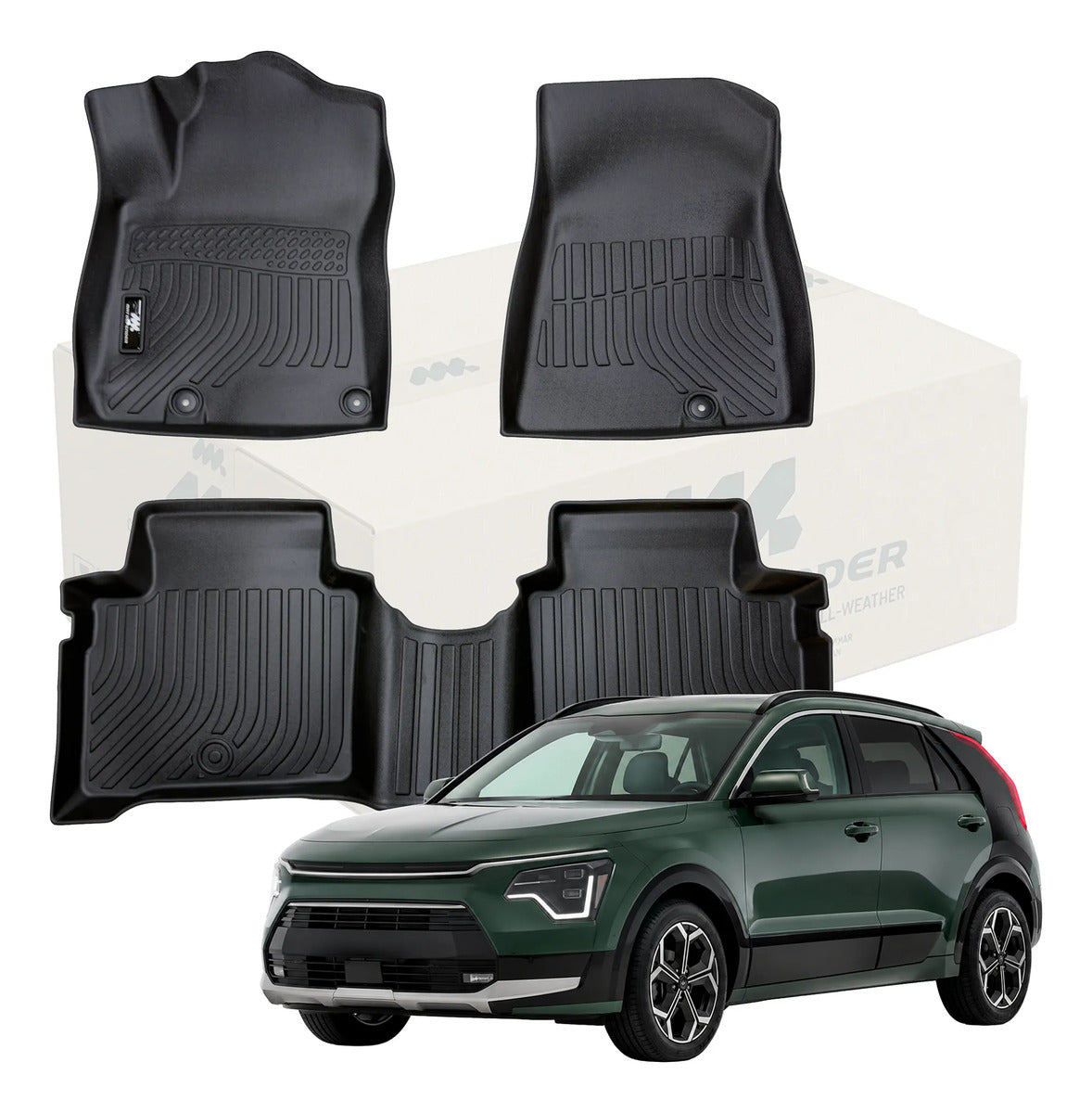 Tapetes Termoformados MatDefender3D Kia Niro 2023-2026
