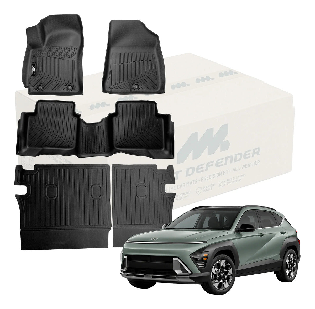 Tapetes y protector espaldar MatDefender Kona 2024-2027