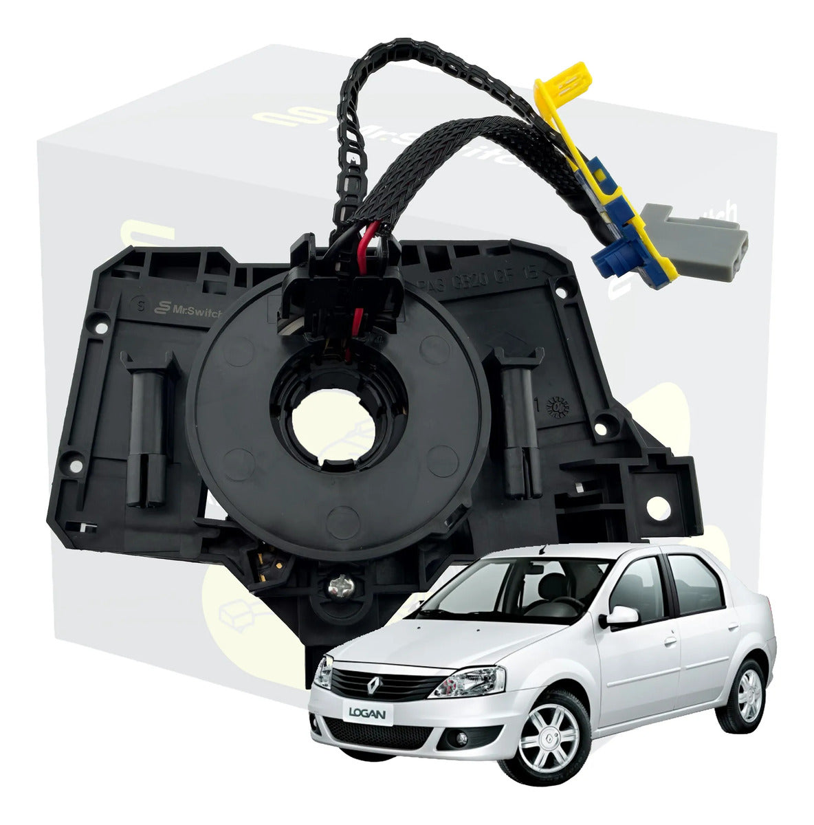 Cinta Airbag Pito Mr Switch Renault logan 2006-2016