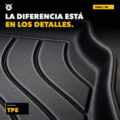 Kit Tapetes Y Baul 3D Termoformados Chery Icar 03