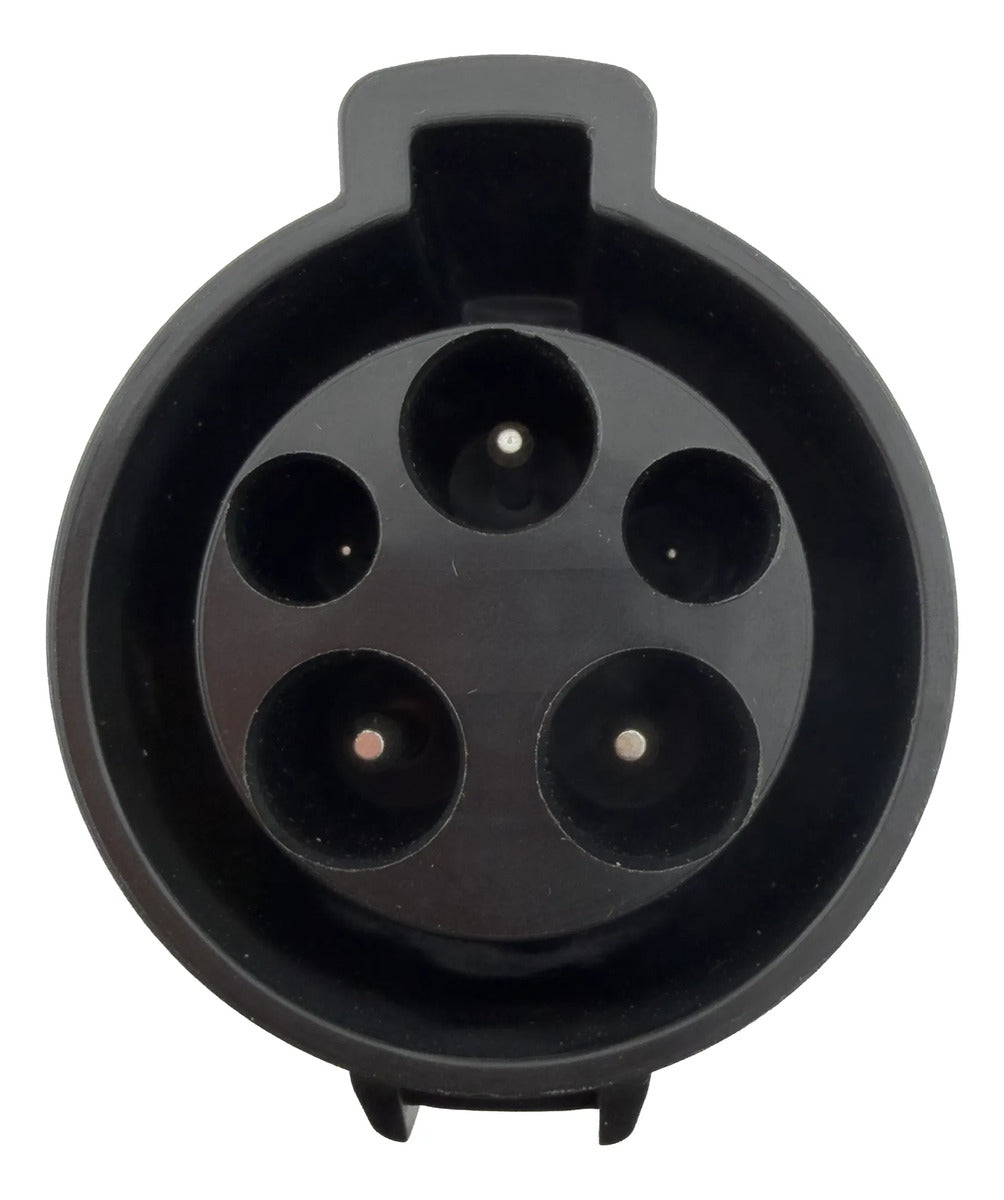 Adaptador EV Voltier Tipo 1 a Tipo 2 AC 250V 32A 7.2kW